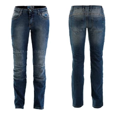 Dámske moto jeansy PMJ Carolina CE - modrá