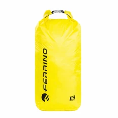 Ultraľahký vodotesný vak Ferrino Drylite 10l - žltá