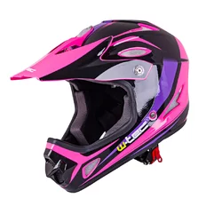 Downhill přilba W-TEC FS-605 Allride - Extinction Pink