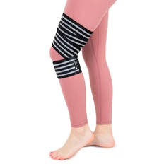 Bandaż na kolano, opaska podtrzymująca inSPORTline Kneesup - Szary