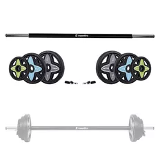 Činkový set inSPORTline Pumpstar 2-20 kg - 2.jakost