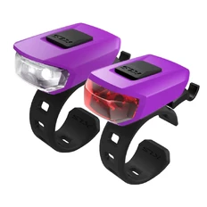 Sada osvetlenia na bicykel Kellys Vega - Purple