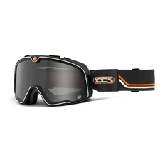 Motokrosové okuliare 100% Barstow - Team Speed čierna, dymové plexi