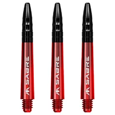 Nasadki do lotek Mission Sabre Shafts Red Tweenie 3 szt.