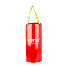 Dětský boxovací pytel SportKO MP9 24x50cm / 5kg - červená