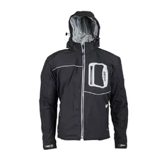 Męska kurtka motocyklowa soft-shell W-TEC Borozef NF-2705 - OUTLET - Czarno-zielony