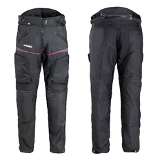 Damskie spodnie motocyklowe W-TEC Propant Lady - Czarno-różowy