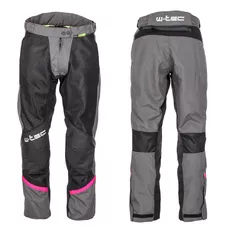 Dámske letné moto nohavice W-TEC Artemisa - Black Grey