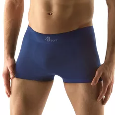 Boxerky s kratším strihom Bamboo Soft - sladovka