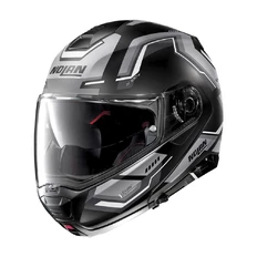 Moto helma Nolan N100-5 Upwind N-Com P/J - Flat Black