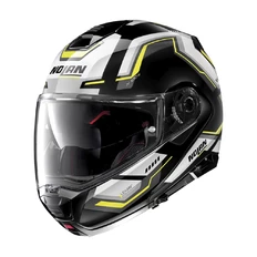 Moto helma Nolan N100-5 Upwind N-Com P/J - Glossy Black