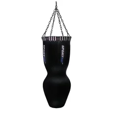 MMA boxovacie vrece SportKO Silhouette MSP 45x110cm / 50kg - červená