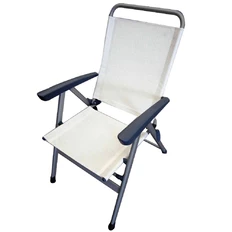 Składane krzesło, fotel ogrodowy FERRINO Slim - Beżowy