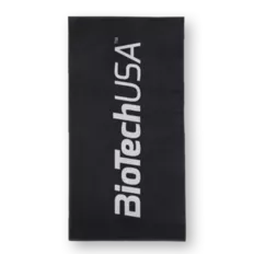 BiotechUsa törölköző 50x100 - Fekete