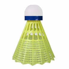 Badmintonové míče Yonex Mavis 600 - žlutý míček - modrý pruh