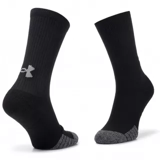 Unisex zokni Under Armour UA Heatgear Crew - 3 pár - fekete