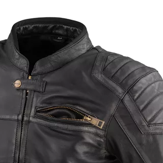 Herren Leder Motorradjacke W-TEC Suit