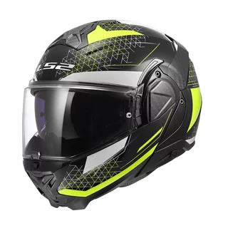 Překlopná přilba LS2 FF910 Advant II Astral H-V Yellow P/J