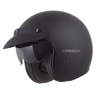 Motorcycle Helmet Cassida Oxygen Solid 2.0 Matte Black/Dark Gray