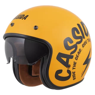Motorcycle Helmet Cassida Oxygen Gear 2.0 Yellow/Black 2025