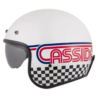 Moto přilba Cassida Oxygen Rondo 2.0 bílá perleť/červená/modrá/černá
