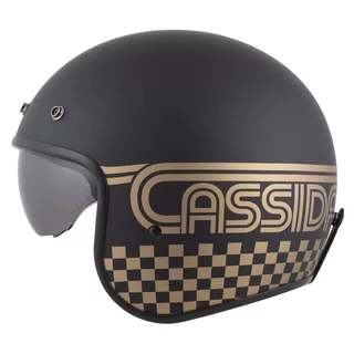 Moto přilba Cassida Oxygen Rondo 2.0 černá matná/zlatá