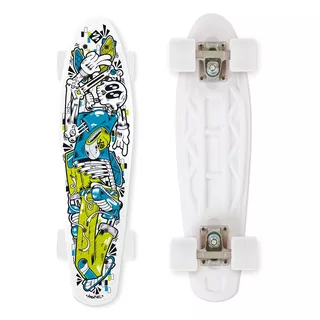 Penny Board Street Surfing Skelectron