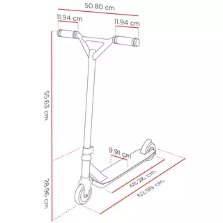 Street Surfing Torpedo Glaciar Freestyle Tretroller