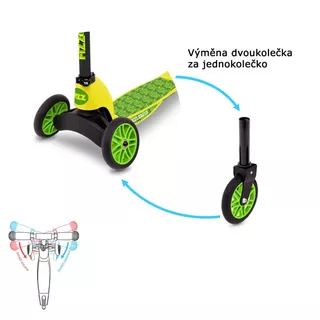 Children's Tri Scooter Fizz Flip Mini Evo Croc