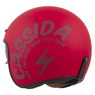 Motorcycle Helmet Cassida Oxygen Gear 2.0 Matte Red/Dark Red 2025