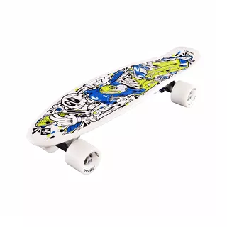 Penny Board Street Surfing Skelectron