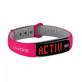 Sigma Activo Fitness Armband - rosa-grau