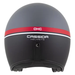 Moto přilba Cassida Oxygen Jawa OHC 2.0 šedá matná/červená/černá/bílá