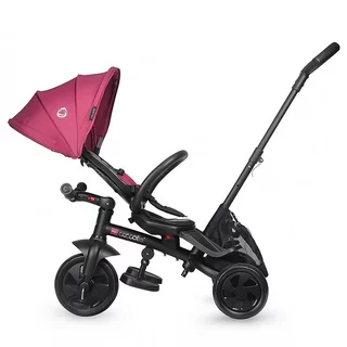 Three-Wheel Stroller w/ Tow Bar Coccolle Alegra - Magenta