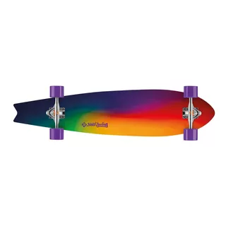 Longboard Street Surfing Fishtail - Sunset Blur 42" 2016