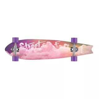 Longboard Street Surfing Fishtail - Cloudy 42"