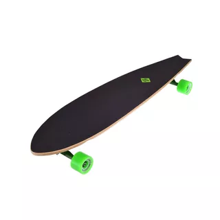 Street Surfing Fishtail - The Leaf 42" Longboard - grün truck