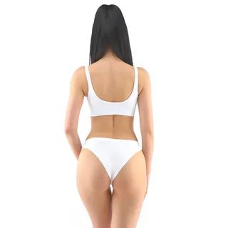 Brazilian Cut Underwear EcoBamboo - White