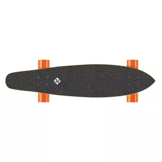 Longboard Street Surfing Kicktail - Damaged Orange 36"