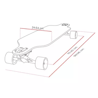 Street Surfing Freeride - Curve Wolf 39" Longboard