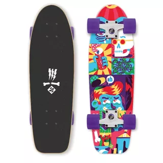 Street Surfing Kicktail Comics 28" Mini Longboard