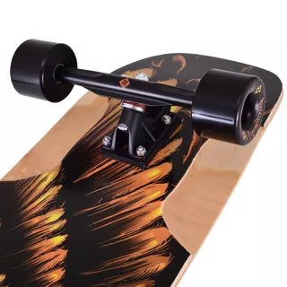 Longboard Street Surfing Freeride Owl 36"