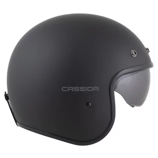Moto přilba Cassida Oxygen Solid 2.0 černá matná/tmavě šedá