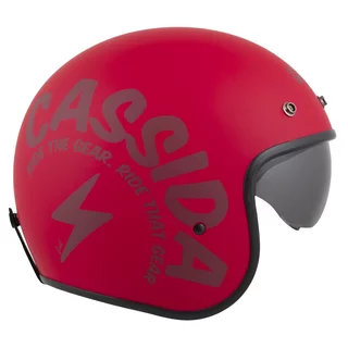 Motorcycle Helmet Cassida Oxygen Gear 2.0 Matte Red/Dark Red 2025
