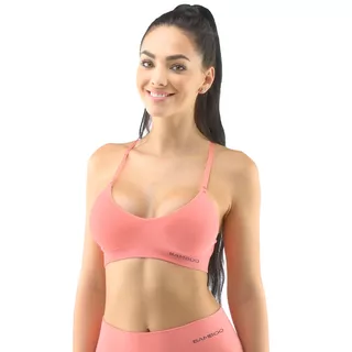 Padded Sports Bra EcoBamboo - Pink