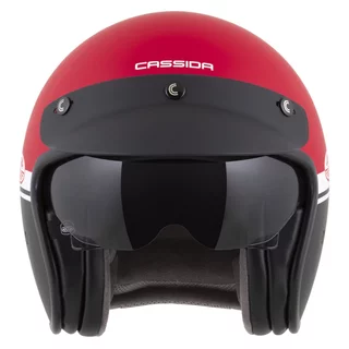 Moto přilba Cassida Oxygen Jawa OHC 2.0 červená matná/černá/bílá