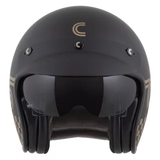 Moto přilba Cassida Oxygen Rondo 2.0 černá matná/zlatá