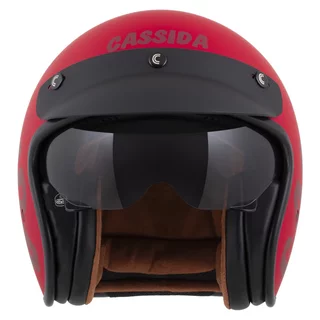 Motorcycle Helmet Cassida Oxygen Gear 2.0 Matte Red/Dark Red 2025