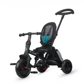 Three-Wheel Stroller w/ Tow Bar Coccolle Alegra - Magenta