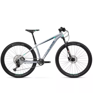 Kross Level 8.0 Lady 29'' Damen Cross Fahrrad - Modell 2020 - grau/türkis/blau navy